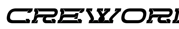 Creword font preview